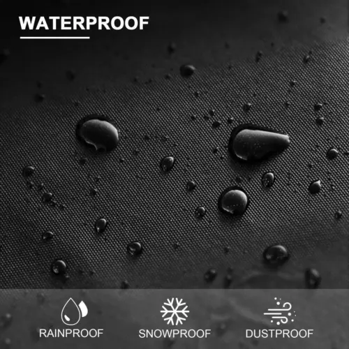 Waterproof Car Cover 6 Layer Heavy Duty Cotton Lined UV Protection - Size Large - Bild 7 von 17