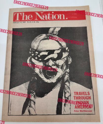 The Nation Magazine Feb 1983 Travels Through Indian America Peter Matthiessen - Picture 1 of 5