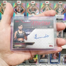 2024 Topps Knockout UFC Iasmin Lucindo Red /25 Rookie Auto Attested RC Signature