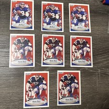 Jim Kelly #113 / Andre Reed #119 Buffalo Bills  (8) Cards total