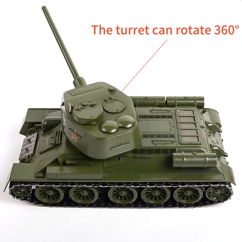 Alloy 1/30 Scale WWII Soviet T-34 Hero Tank Finished Model Gift w/ Brocade Box - Picture 9 of 13