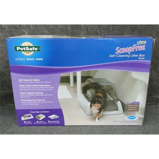 PetSafe ScoopFree Ultra PAL0015342 SelfCleaning Litter Box for Cats