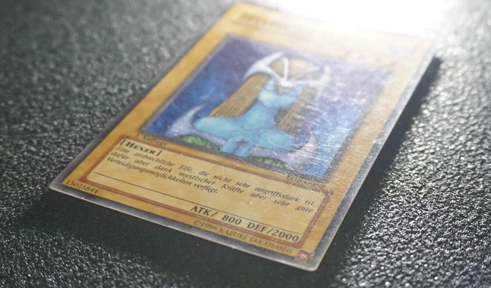 Yugioh MYSTISCHE ELFE , lob-g050 super rare deutsch 1. Auflage NM-EX ! - Bild 2 von 4