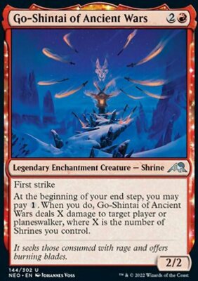 MTG Go-Shintai of Ancient Wars (144/572) Kamigawa Neon Dynasty NM