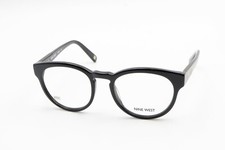 NINE WEST NW5073 001 Polished Black 49-20-135 Eyeglass Frames Flex Hinges X707