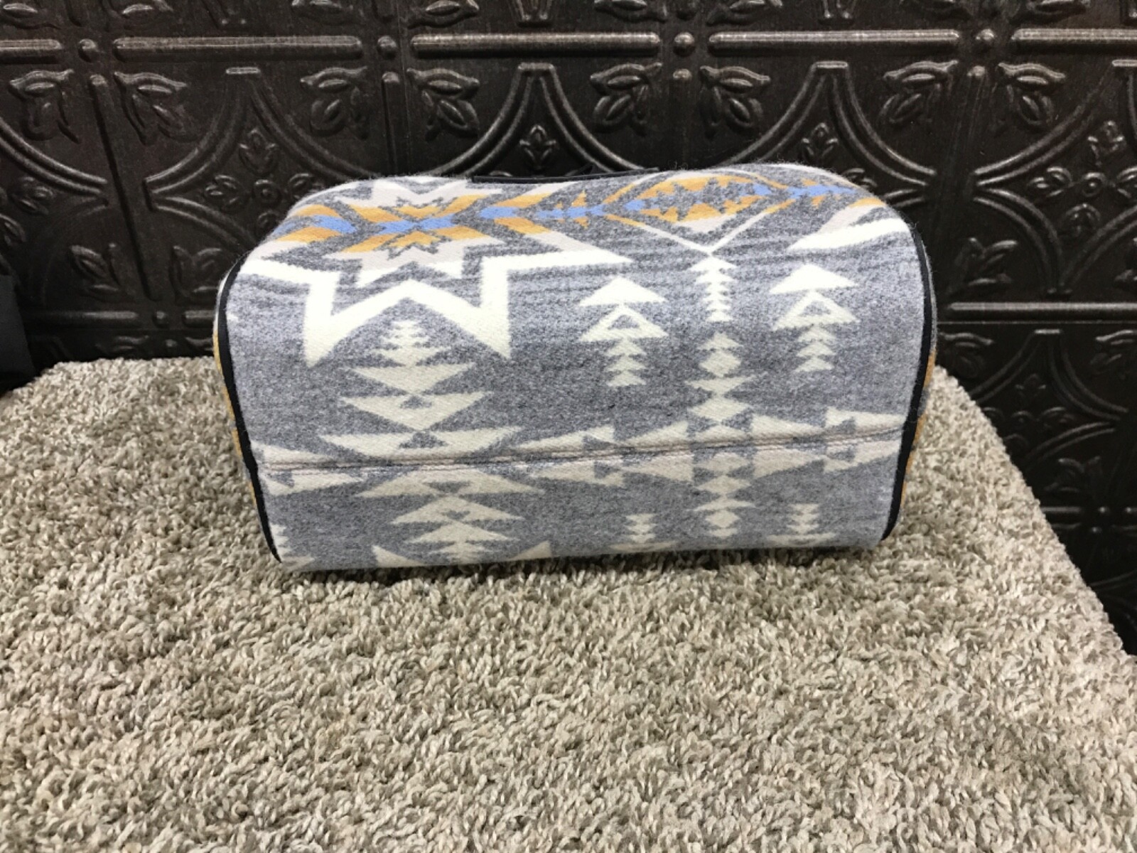 Pendleton Travel Kit Gray Wool Bag eBay