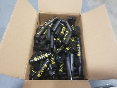 Lot Of 100 Blackburn ICS 78-1 Service Sleeve 1/0 STR 1 ACSR ICS78-1 Yellow New