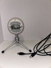 Blue Snowball iCE USB Mic for Recording  Streaming w/ Stand WHITE 