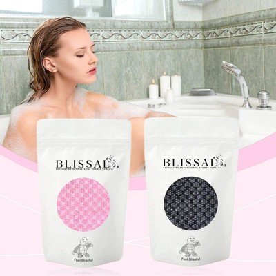Peeling Duschtuch, Blissal Peeling Duschtuch Tiefenreinigung ~B|Neu