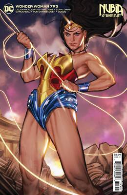 WONDER WOMAN #793 CVR C JOSHUA SWAY SWABY NUBIA 50TH ANNIVERSARY