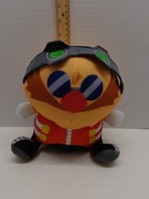 Toy factory Doctor Robotnik, Sonic the Hedgehog, Go Sega, 8" x 8"
