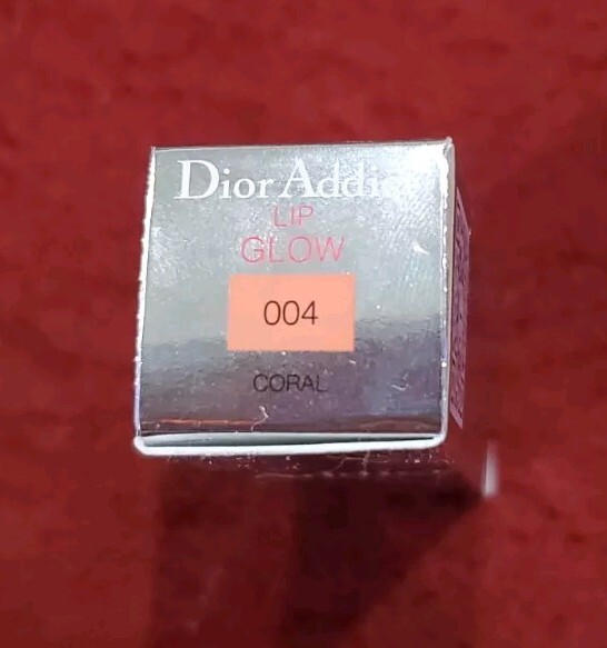 DIOR ADDICT LIP GLOW 004 coral (0.11OZ/3.2G) FULL-SIZE NEW IN BOX