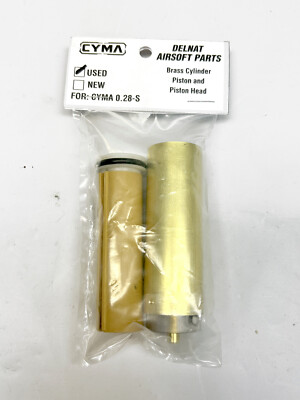 Airsoft AEG CYMA CM. 028 -S AK V3 Brass Cylinder Plastic Piston Head Used Parts