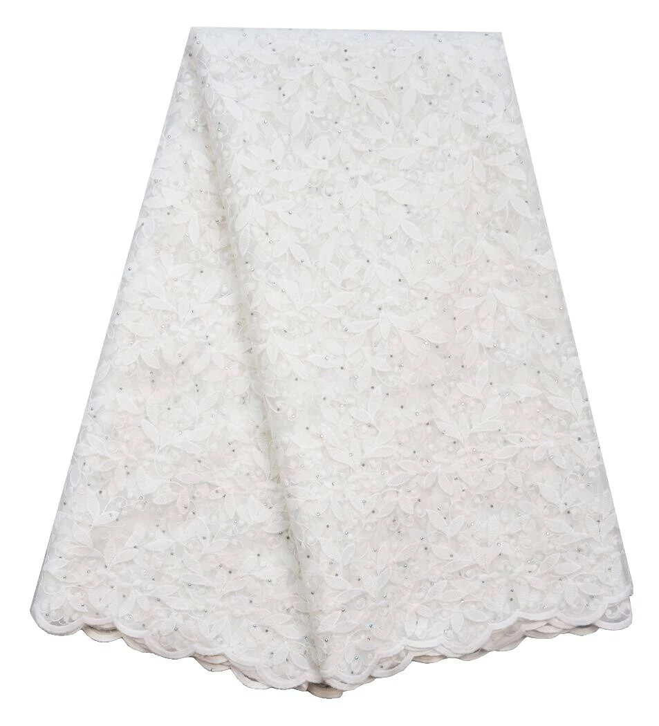 Lace White African Craft Fabrics