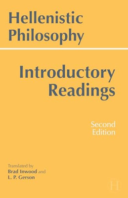 Hellenistic Philosophy: Introductory Readings - Paperback NEW Inwood, Brad 1997-