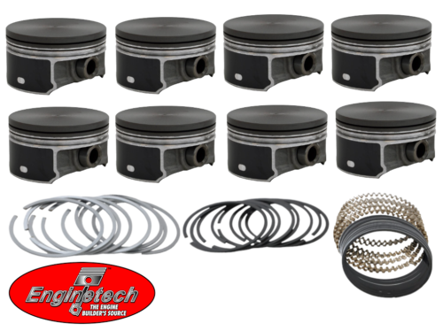 SET OF ENGINETECH PISTONS AND RINGS FOR HSV GTS VE LS2 6.0L V8 - Photo 1 sur 1