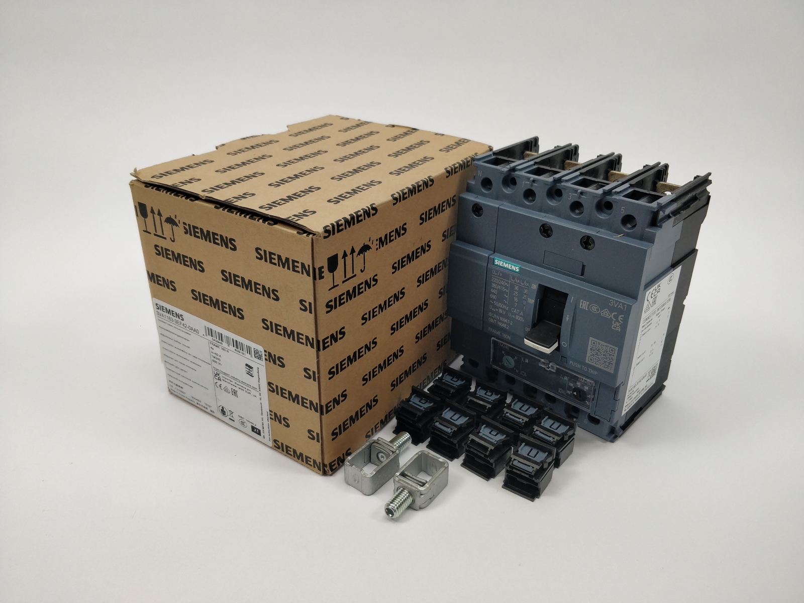 Siemens 3VA1163-3EF42-0AA0 Circuit Breaker 3VA1 IEC Frame 160
