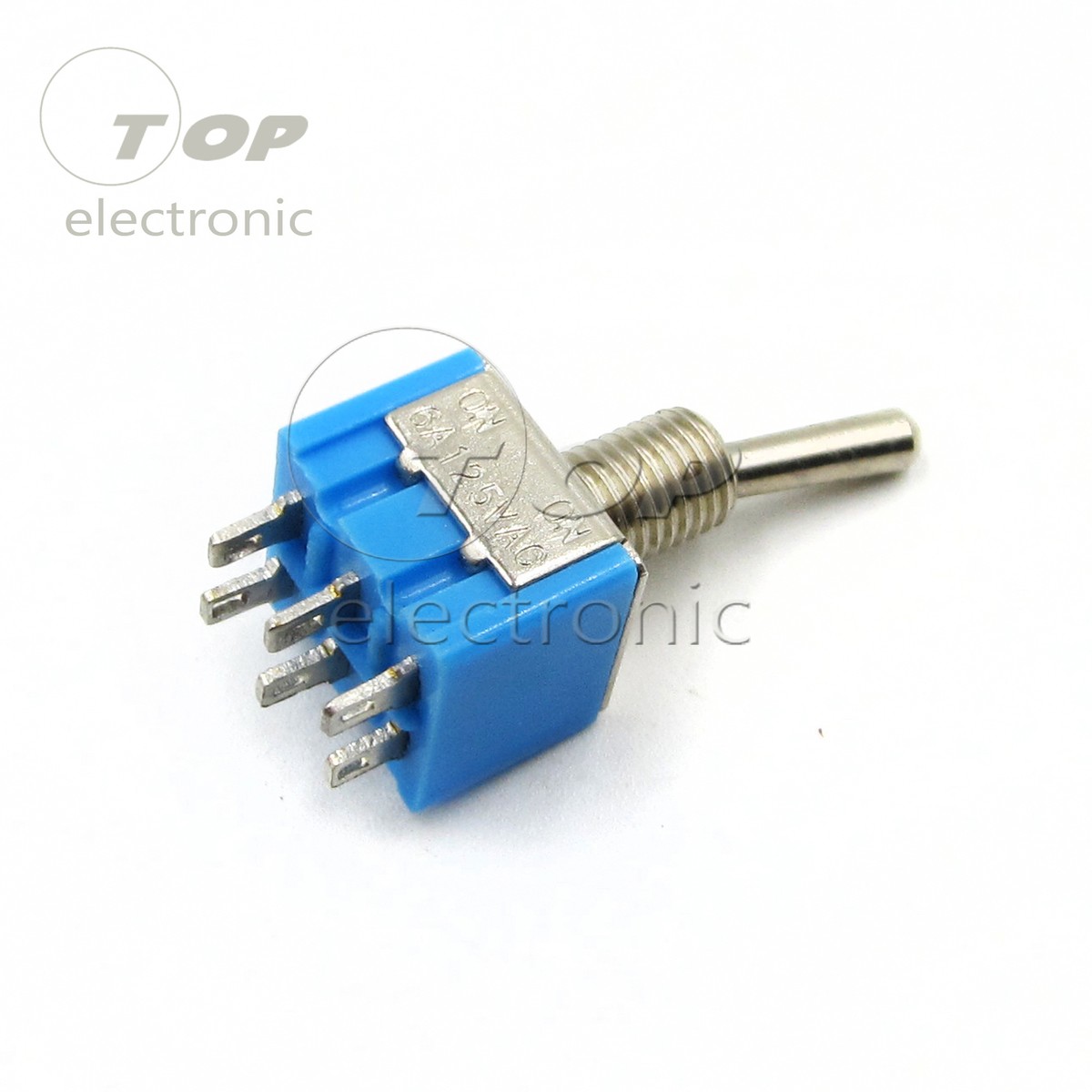 5 Pz Interruttori Di Commutazione 6 Pin DPDT ON-ON 2 Posizioni 6A - Foto 12