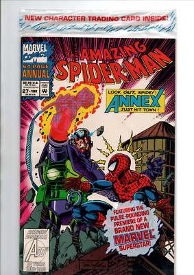 Amazing Spider-Man Annual #27 Sealed with Trading Cards Marvel Comics 1993