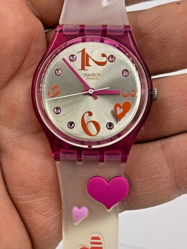 Orologio Swatch LOVING TWISTER HEARTS GV120 Grande regalo di San Valentino  2009 | eBay