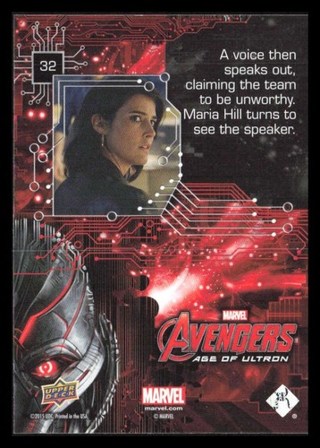 2015 Upper Deck Marvel Avengers Age Of Ultron Movie Trading Cards You Pick READ - Picture 58 of 140