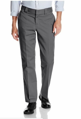 Dickies Men's Regular Fit Ring Spun Work Pants, Color Options - 第 4/7 張圖片