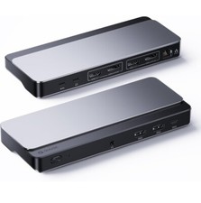 4K HDMI Multiviewer Switch 4x2 with PIP  Seamless Switcher with Toslink
