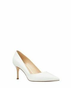nine west white heels