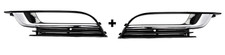 für VW CC 2012-017 2x Gitter Blende Stoßstange Nebelscheinwerfer Vorne L+R CHROM