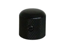 Gotoh® Metal Knurled Black Knob