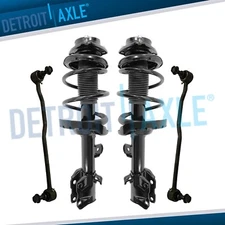 Front Struts w/ Coil Spring Assembly Sway Bars Kit for 2015-2017 Subaru Outback