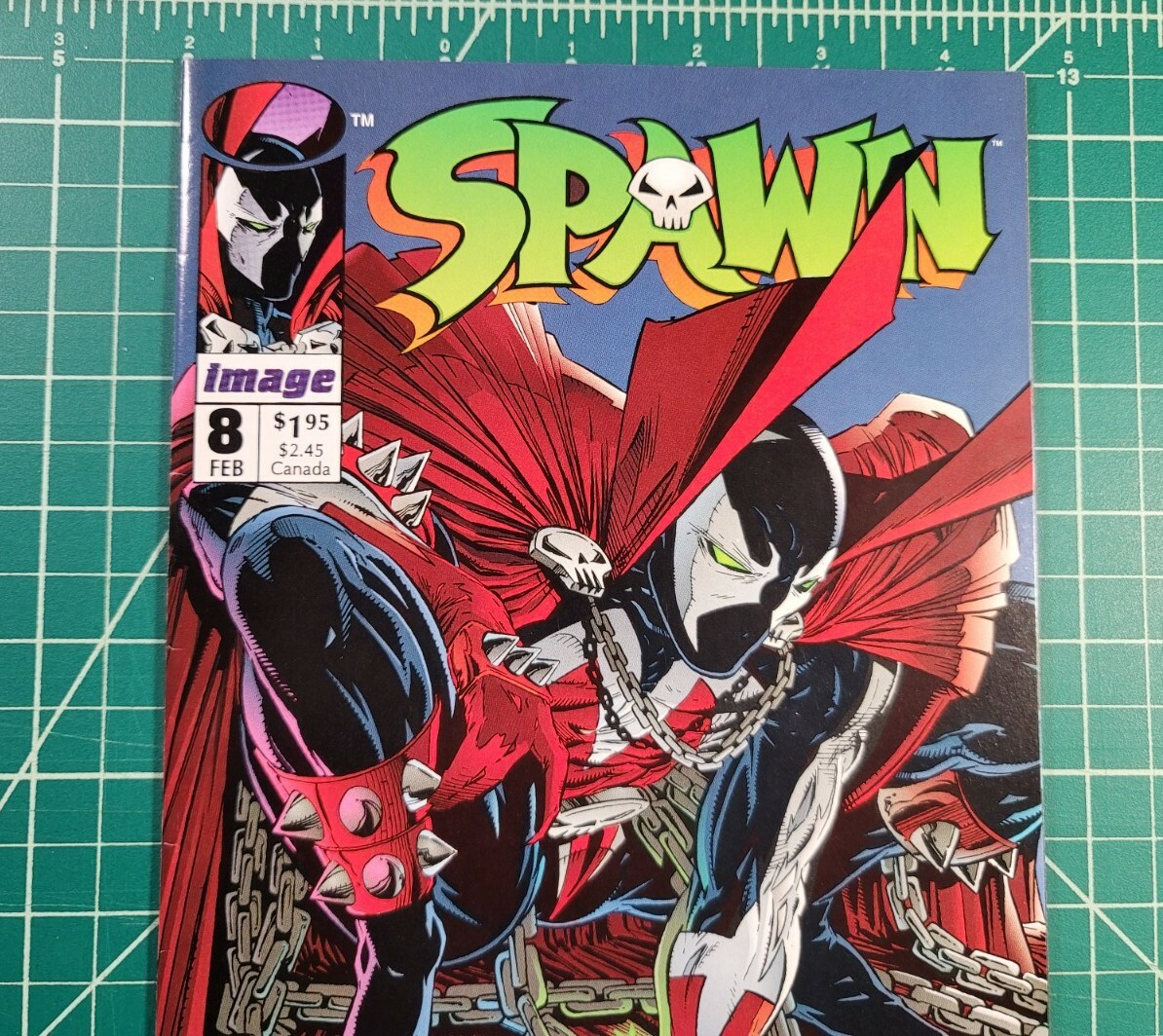 Spawn #8 (1993) ICONIC Spider-Man Homage Cover Todd McFarlane