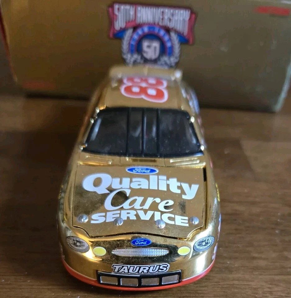 Vintage NASCAR 50th Anniversary Dale Jarrett #88 Quality Care Dicast 1 OF 700  - Image 2 of 4