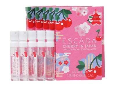 ESCADA CHERRY IN JAPAN EDT oz x PERFUME SPRAY SAMPLE