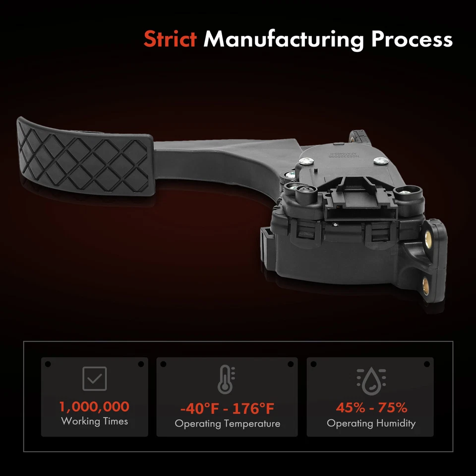 Accelerator Pedal Position Sensor for Audi TT Quattro 2000-2006 Volkswagen Golf - Image 4 of 4