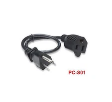CablesOnline 1 ft. Power Strip Outlet Saver, PC-S01