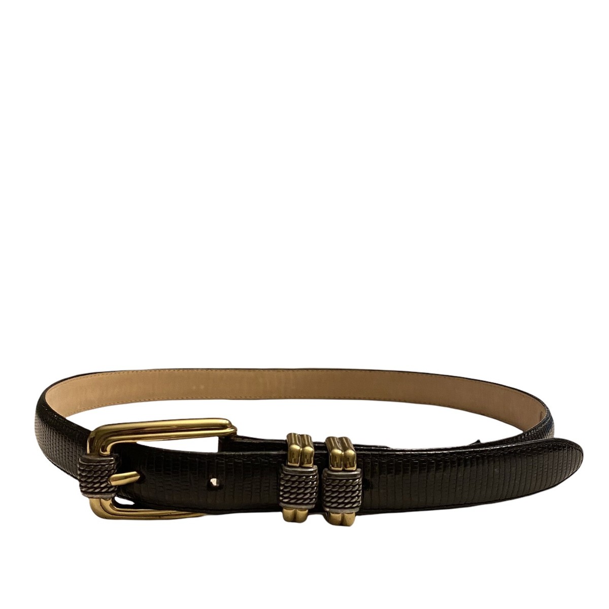 Brighton Classics Belt Size M/30 4B603 Black Leather Moc