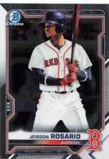 2021 Bowman Chrome Prospects Jeison Rosario (Boston Red Sox)