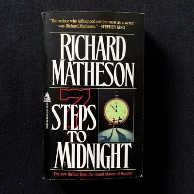 Richard Matheson - 7 Steps To Midnight - TOR Books - 1995 Vintage Horror