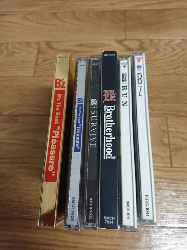 B'z Japan CD SET x6  [Treasure] [Pleasure]  etc. Album set（Used item）S07870 - Image 2 of 2