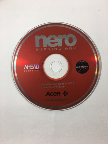 NERO OEM Suite - NERO Burning ROM - NERO 5 - 3 CDs - Ahead Software for Acer - Bild 4 von 4