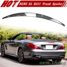 Carbon Fit FOR Mercedes benz SL R231 Roadster DTO Trunk Spoiler SL400 SL65 2021
