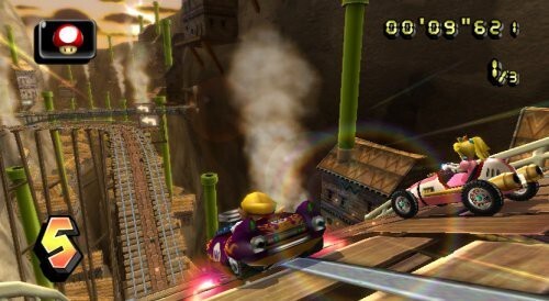 Nintendo Wii Spiel - Mario Kart US mit OVP - Bild 3 von 9