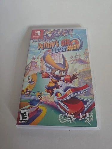 Penny's Big Breakaway LRG Nintendo Switch Game Limited Run #257