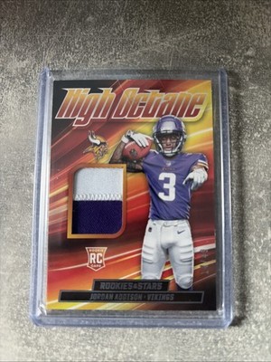 2023 Panini Rookies & Stars - High Octane Memorabilia Jordan Addison Prime /49 