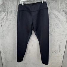 Kutting Weight Women’s 3XL Sauna Sweat Pants Neoprene Compression Leggings Black