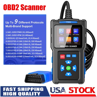 Lector de códigos de escáner OBD2  Herramienta de escaneo de diagnóstico de auto
