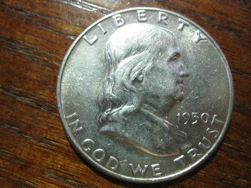1950 Franklin Half Dollar Choice AU! #2102601