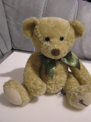 Plüschtier Harrods Teddy Bear Teddybär mit Schleife ca.25cm Kinder Kuscheltier