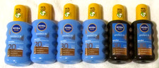 Any 2 x 200m Nivea Protect & Bronze Tan Activating Spray SPF20 SPF30 Oil /Lotion